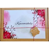 Karácsonyi ajándékdoboz agyag arcmaszk doboz