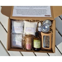 Levendulás fürdőgolyó készítő csomag