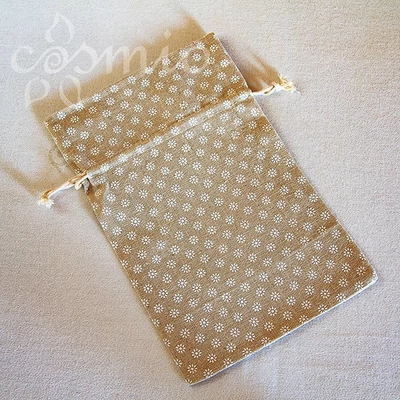 Cosmio pamutvászon zsák nagy virágos 1db