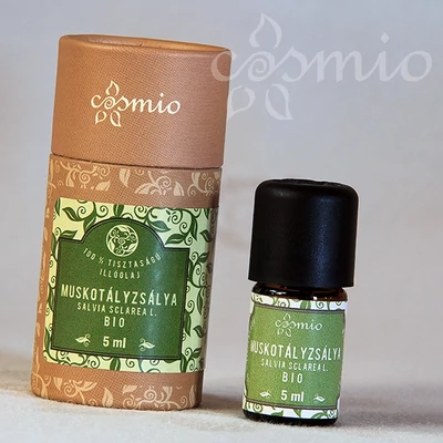 Cosmio uskotályzsálya illóolaj bio 5 milliliter