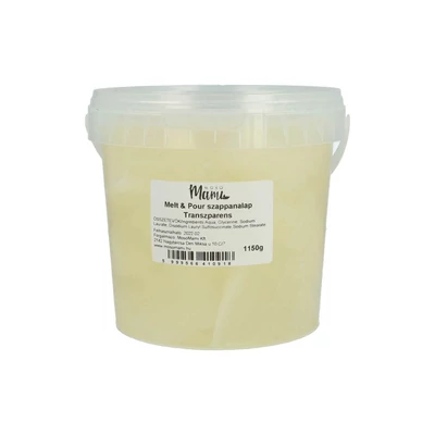 MosóMami Melt and Pour szappanalap transzparens 1150g