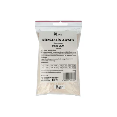 MosóMami Rózsaszín agyag 100g