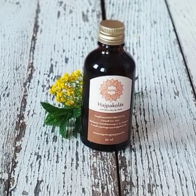 Napvirág regeneráló hajpakolás organikus görögdinnyemag olajjal és jojoba olajjal 50ml