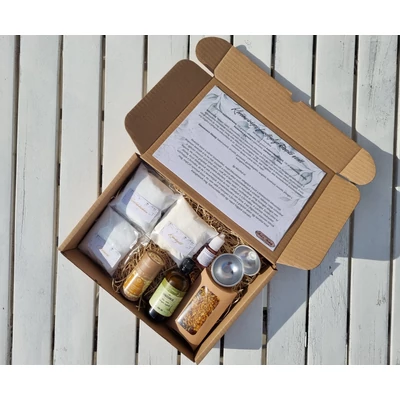 Körömvirágos fürdőgolyó készítő csomag