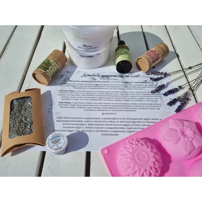 Levendulás szappankészítő csomag